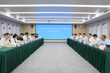 重(zhong)慶市(shi)律師協會與廣(guang)西律師協會交流座談